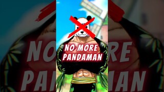 ONE PIECE NO LONGER HAS PANDAMAN?!? #onepiece #luffy #animeshorts #pandaman #anime