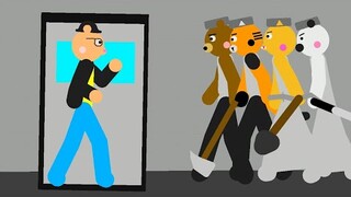 Pony Vs T.S.P Part 1 (The Ex-Member's Revenge) - Stick Nodes Roblox Piggy