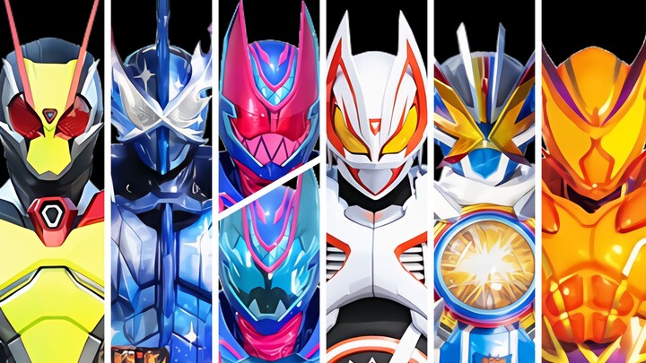 The final form of the six main riders of Reiwa is transformed into standby [Kamen Rider]