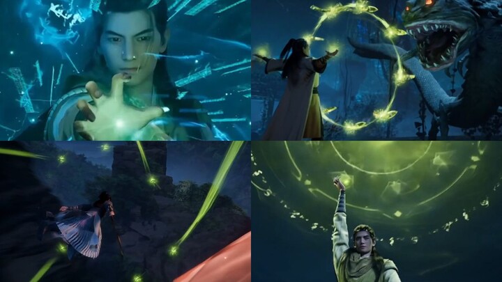 Han Li's spellcasting moves are cool from beginning to end Tiannan Chapter