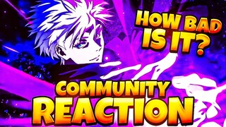 *HOLLOW PURPLE GOJO RELEASE* COMMUNITY REACTION! Why It's Good, Why it's Bad!  | JJK: PHANTOM PARADE