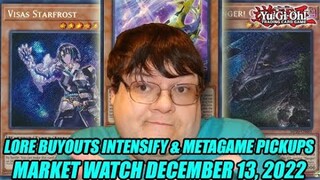 Lore Buyouts Intersify & Metagame Pickups! Yu-Gi-Oh! Market Watch December 13, 2022