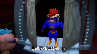 猪猪侠和超人强比赛拳基，夫妻一抛泯恩仇！