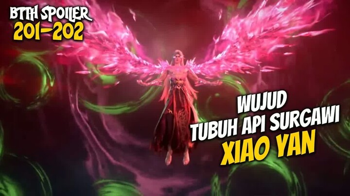 Wujud Tubuh Api Surgawi Xiao Yan - Battle Throught The Heaven 201-203