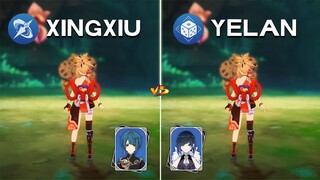C0 Yelan vs C5 Xingqiu! Best Hydro Support for F2P Yoimiya?? | Genshin Impact |