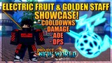 Magma Fruit Full Showcase with Max Stats in Project New World 