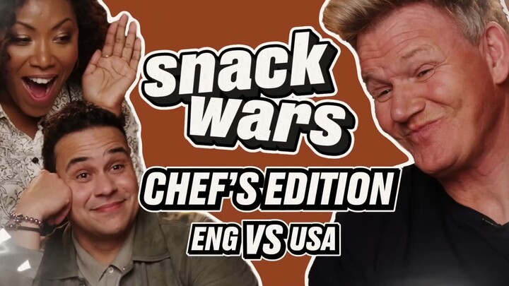 [CC Tiếng Anh] Đại chiến đồ ăn vặt! Gordon Ramsay chém đẹp các món ăn vặt Anh – Mỹ