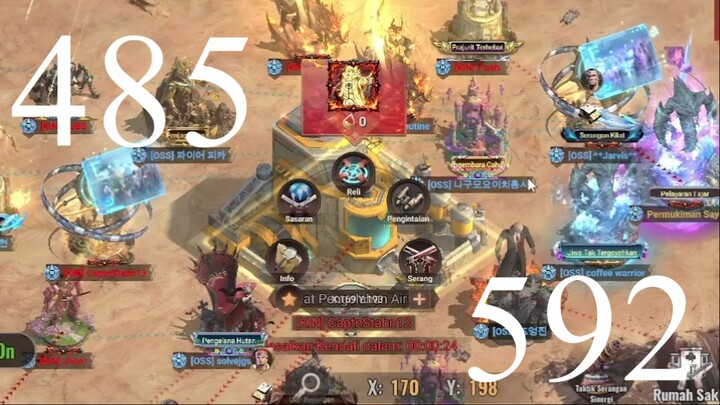 LEGION 1 OSS 485 vs KIN 592 RESERVOIR RAID THE SUMMIT