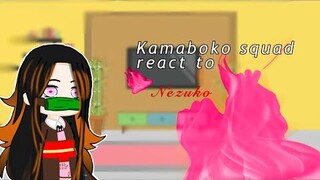 🌷KAMABOKO squad react to Nezuko 🌷