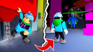 ¿qué pasa si entramos al ascensor de rainbow friends? *zona prohibida* 🤔
