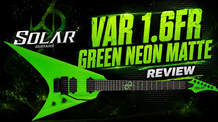 SOLAR VAR1.6FRGN GREEN NEON MATTE