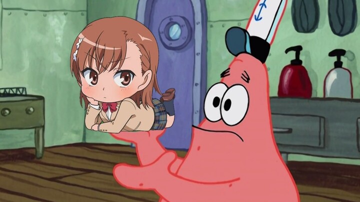 Patrick Star, that's Misaka Mikoto!