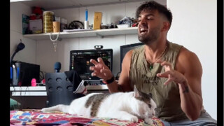 When you love your cat so much