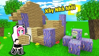 PANDA BÍ KIẾP LUYỆN RỒNG TRONG MINECRAFT TẬP 2* PANDA THỬ THÁCH XÂY NHÀ MỚI