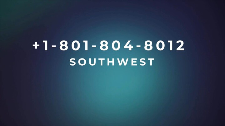 Número de Teléfono de Atención al Cliente de }}}] Southwest [{{{  Guía Completa Paso a Paso 2026