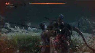 Sekiro - (barely) beating prologue Genichiro Ashina