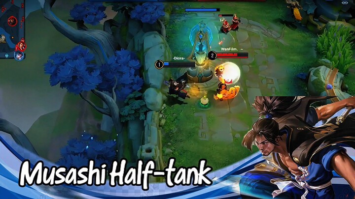 Item build Musashi Honor of King Half-Tank.
