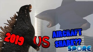 Godzilla (2019) vs Aircraft Shark | Kaiju Deathmatches [S1E5] | SPORE