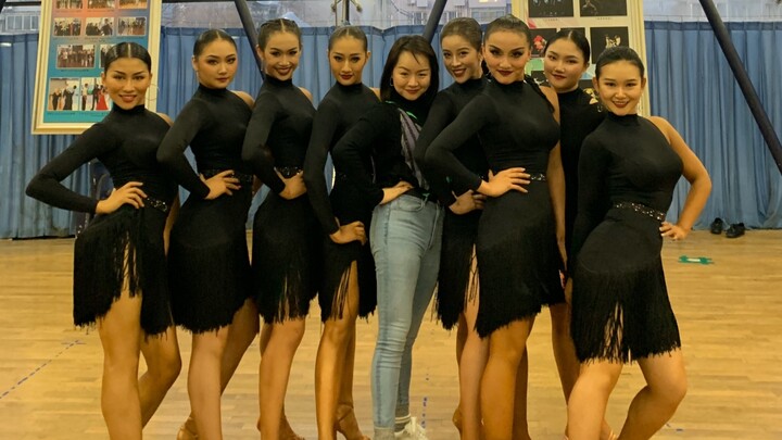 【พี่ชวนจื่อ】การเต้นที่คุณจะต้องเสียใจหากไม่ได้ชมสาวงามละตินทั้งหมด｜การสอบปลายภาคล่าสุดของสถาบันสอนเต