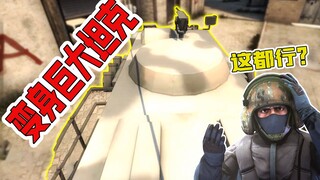 CSGO躲猫猫：变成整个屏幕大的坦克都能赢？这个想法真绝！