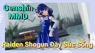 Raiden Shogun Đầy Sức Sống [Genshin, MMD]