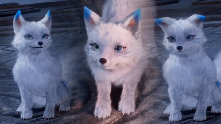 Even the Silver Moon has turned into a little animal, and it’s got so many cute expressions and tiny