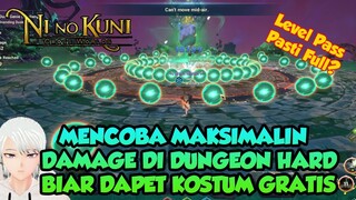 MENCOBA MAKSIMALIN DAMAGE DI SOLO DUNGEON BIAR DAPET KOSTUM NI NO KUNI CROSS WORLDS