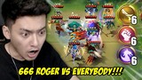 666 HYPER ROGER VS EVERYBODY! - Magic Chess Mobile Legends
