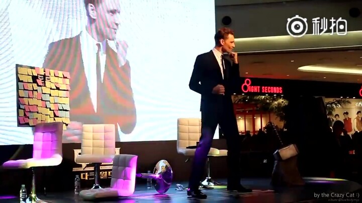 Tom Hiddleston's dancing is so irresistible!! Long legs all over the screen
