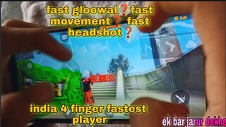 Realme narzo 20pro free fire gameplay test 4 finger handcam m1887 onetap headshot SD860 CPU smoothaf