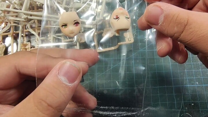 [Phun-Biến đổi-Đánh giá] Đôi tất đen của cô gái máy Kotobukiya Susanoo được phun sơn hoàn toàn và bi