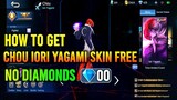HOW TO GET CHOU KOF "IORI YAGAMI" SKIN FREE || SKIN + SOUND FULL EFFECT