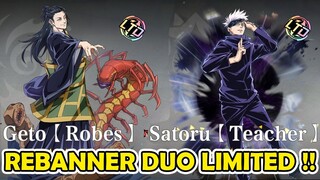 DUO Limited REBANNER !! Saya Lanjut Gacha Geto Saja Lah - Jujutsu Kaisen Sorcerer