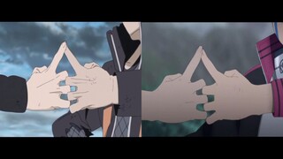 Perbandingan pertarungan Naruto vs Sasuke dan Boruto vs Kawaki🔥