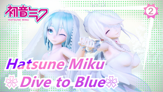 Hatsune Miku|❀Dive to Blue❀ Miku &Haku in white wedding dress~_2