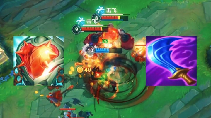 [LoL Mobile] You’re right, but Xin Zhao with Steel of Heart! 1v4 crazy dragon-slaying gameplay