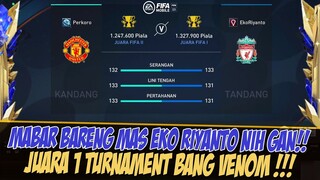 FRIENDLY MATCH PERKORO VS EKO RIYANTO JUARA TURNAMENT BANG VENOM | FIFA MOBILE INDONESIA | TOTY 23