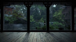 [Oriental Aesthetics] C4D Chinese style scene production (100 times speed process) Octane Japanese s