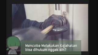 Mencoba melakukan kejahatan bisa dipidana nggak sih?