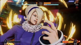 KOF15　チャンピオンvsチャンピオン　アッシュの逆襲…ドットからこれはヤバイ…