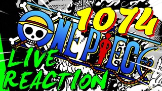 🔥 1074 🔥 ONE PIECE REACTION LIVE CHAPITRE  -TOUT SIMPLEMENT -