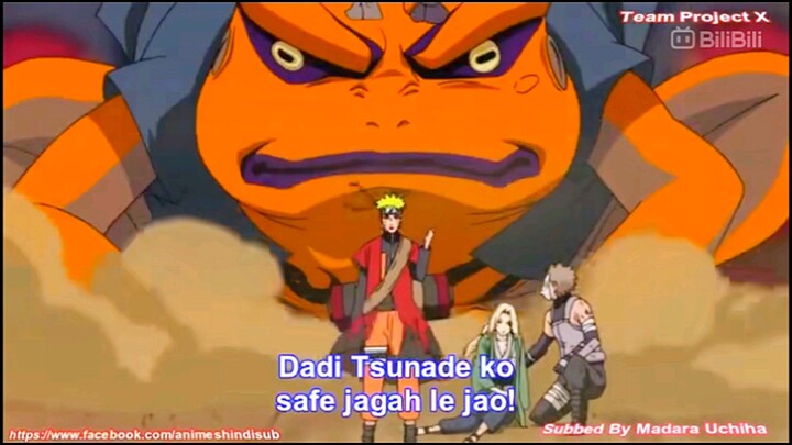 Naruto to shippuden Ep 162 Hindi dubbed short video first time dubbing