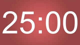 Pomodoro Technique 4 x 25 min - Study Timer 2h