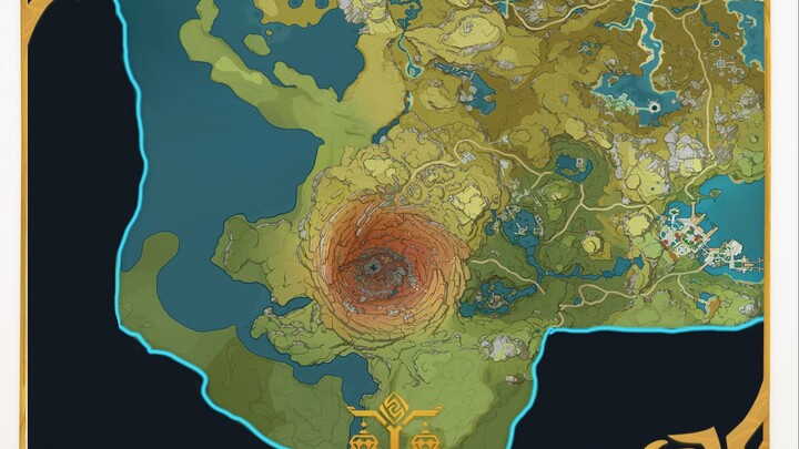 เก็นชินโอมแพกต์ - Map of the Great Abyss of Layers - ใหญ่มาก!