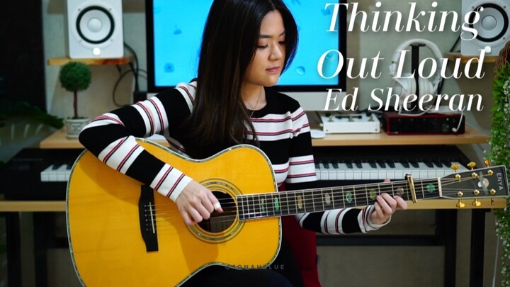 Ed Sheeran "Thinking Out Loud", falling into the vortex of love in a second! 【Guitar fingerstyle】