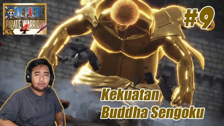 ONE PIECE PIRATE WARRIORS 4 INDONESIA (9) - DAHSYAT BANGET BUDDHA SENGOKU LURR !!!