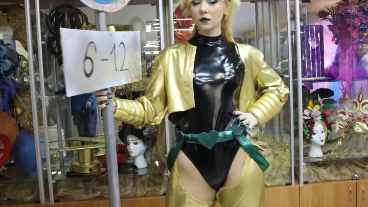 Petualangan Aneh JoJo Dio Brando Cosplay Aturan Lateks 63 oleh keshimi