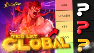 PRIORITY TIER LIST!!! WHO TO MAX OUT FIRST?! (Street Fighter Duel)