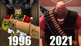 Evolution of Team Fortress Games [1996-2021]