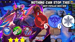 NO ONE CAN STOP 3 STAR ASTRO POWER LEOMORD CURRENT META MAGIC CHESS | MLBB MAGIC CHESS BEST SYNERGY